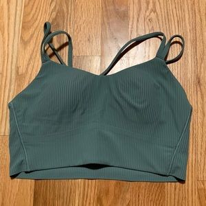 Like a Cloud Long-Line Bra B/C *Ribbed